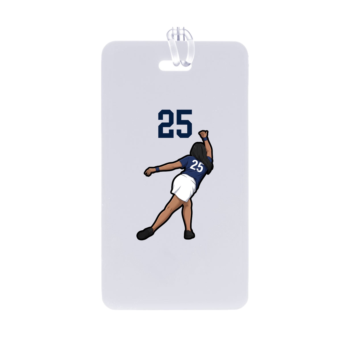 Bag Tag — Number Top in Classic