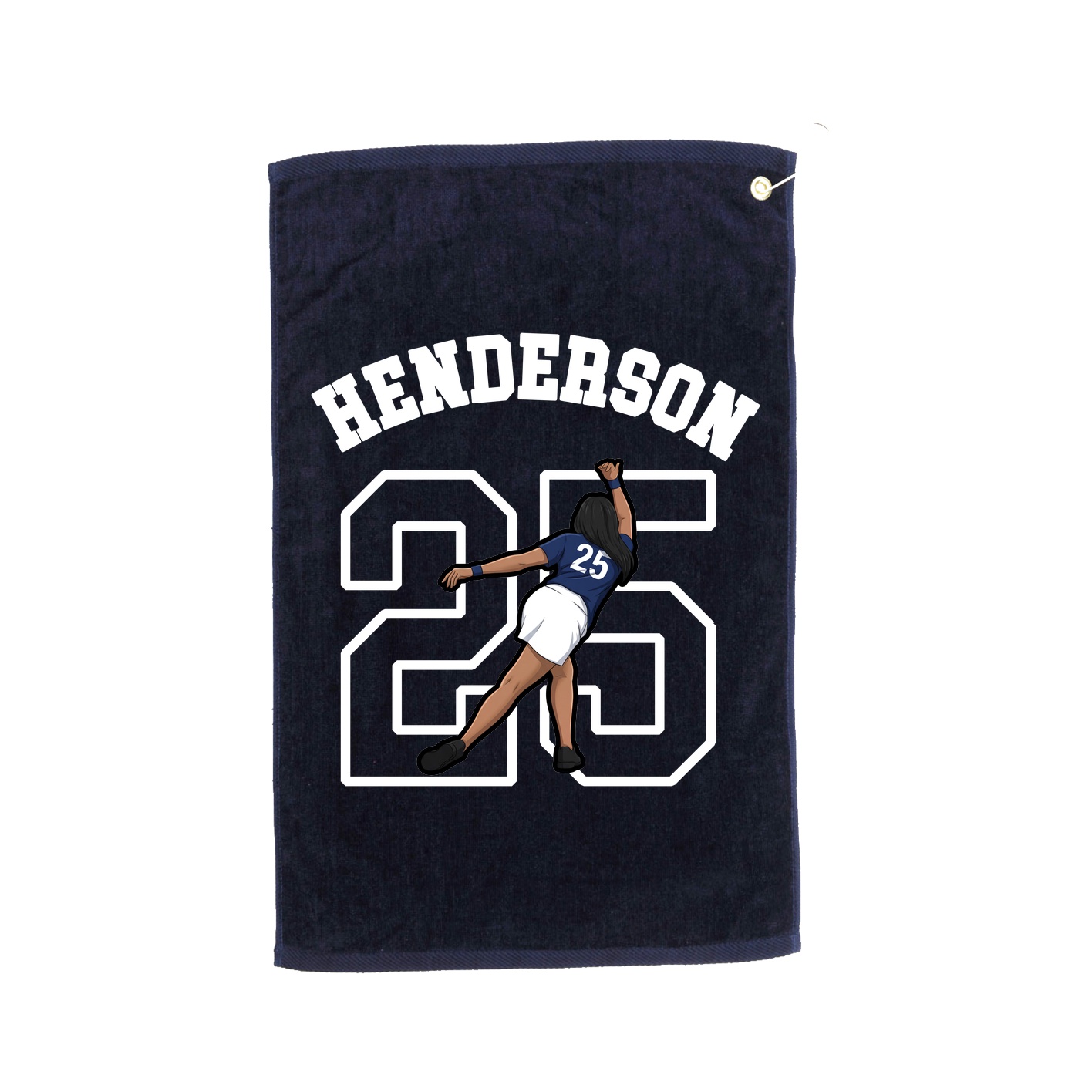 Golf Towel — Shirsey Arch in Navy