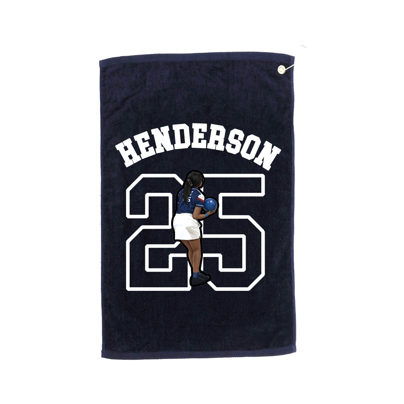 Golf Towel — Shirsey Arch in Navy