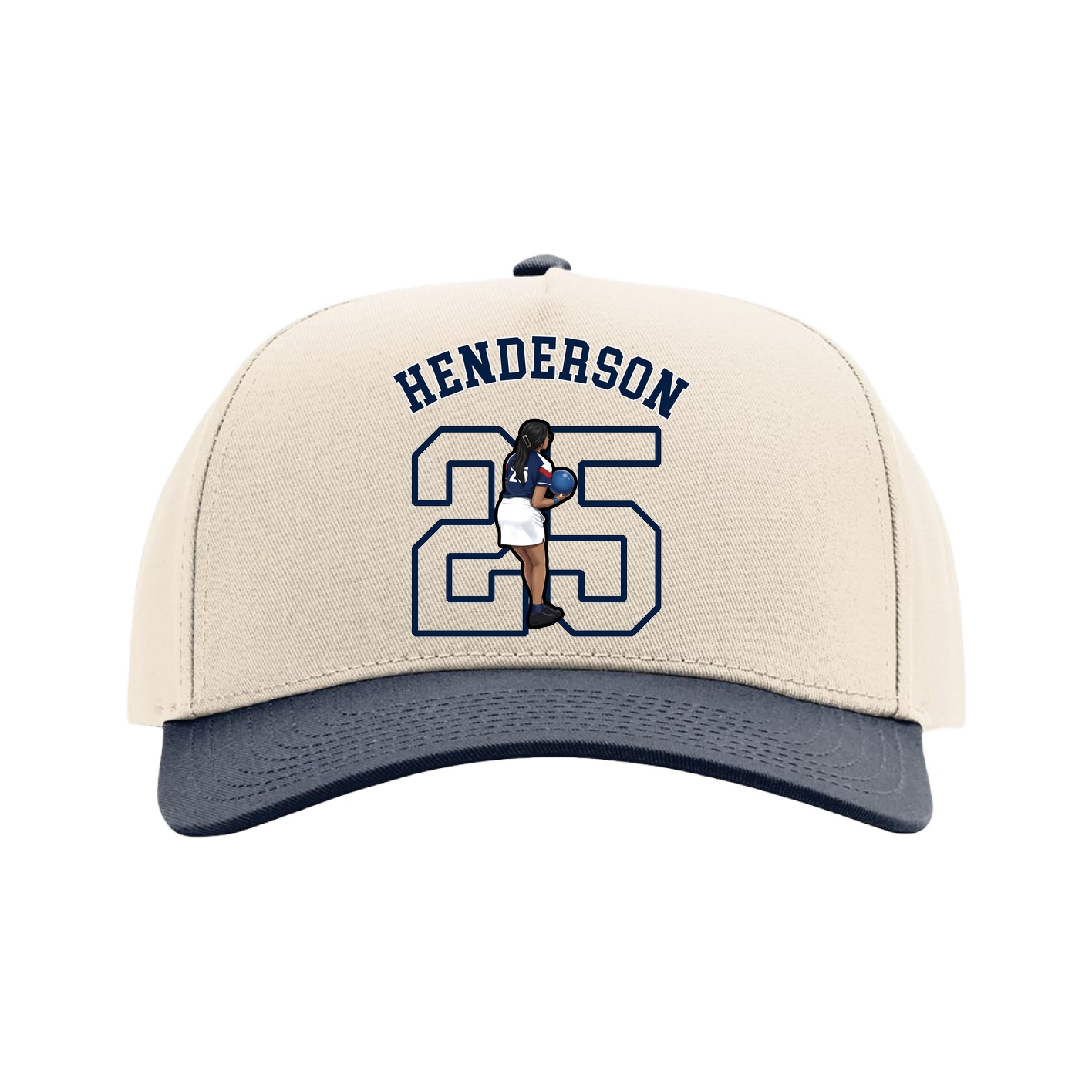 Full Fabric Five-Panel Champ Cap
