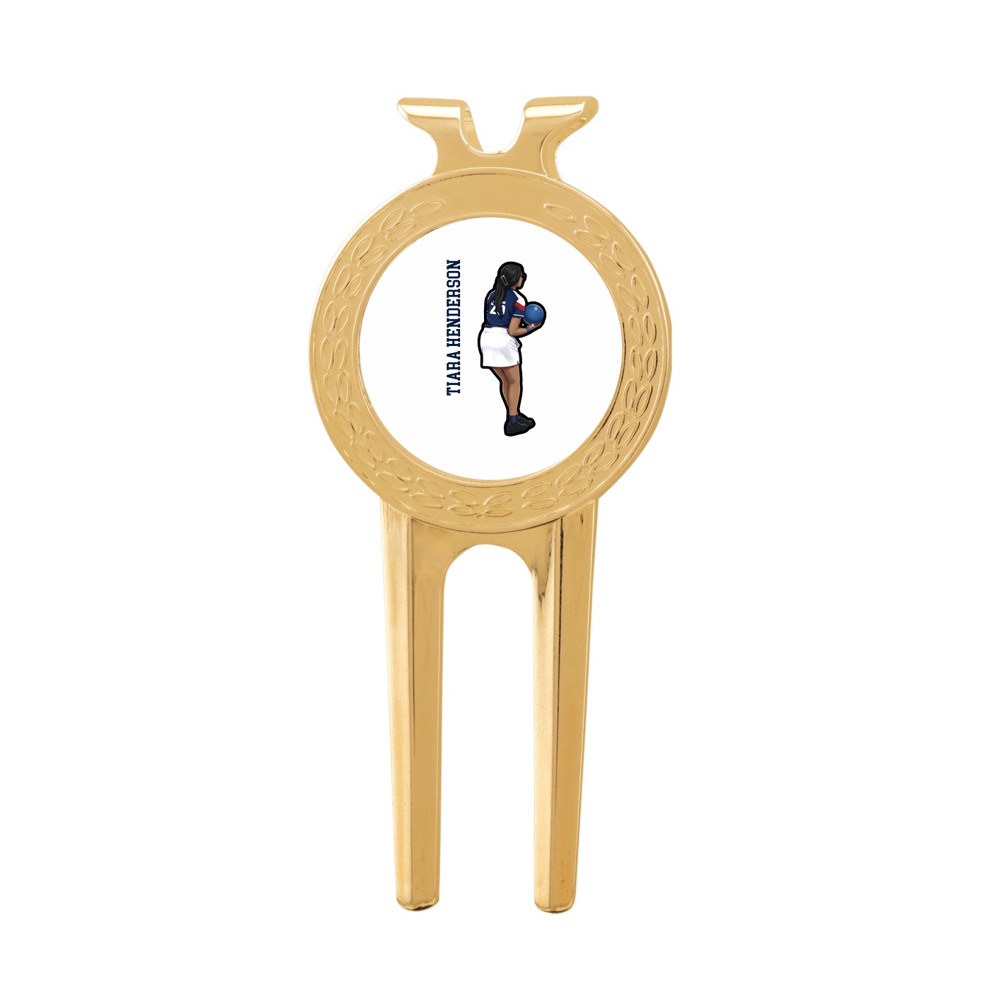 Divot Tool with Ball Marker — Name Vertical in Classic