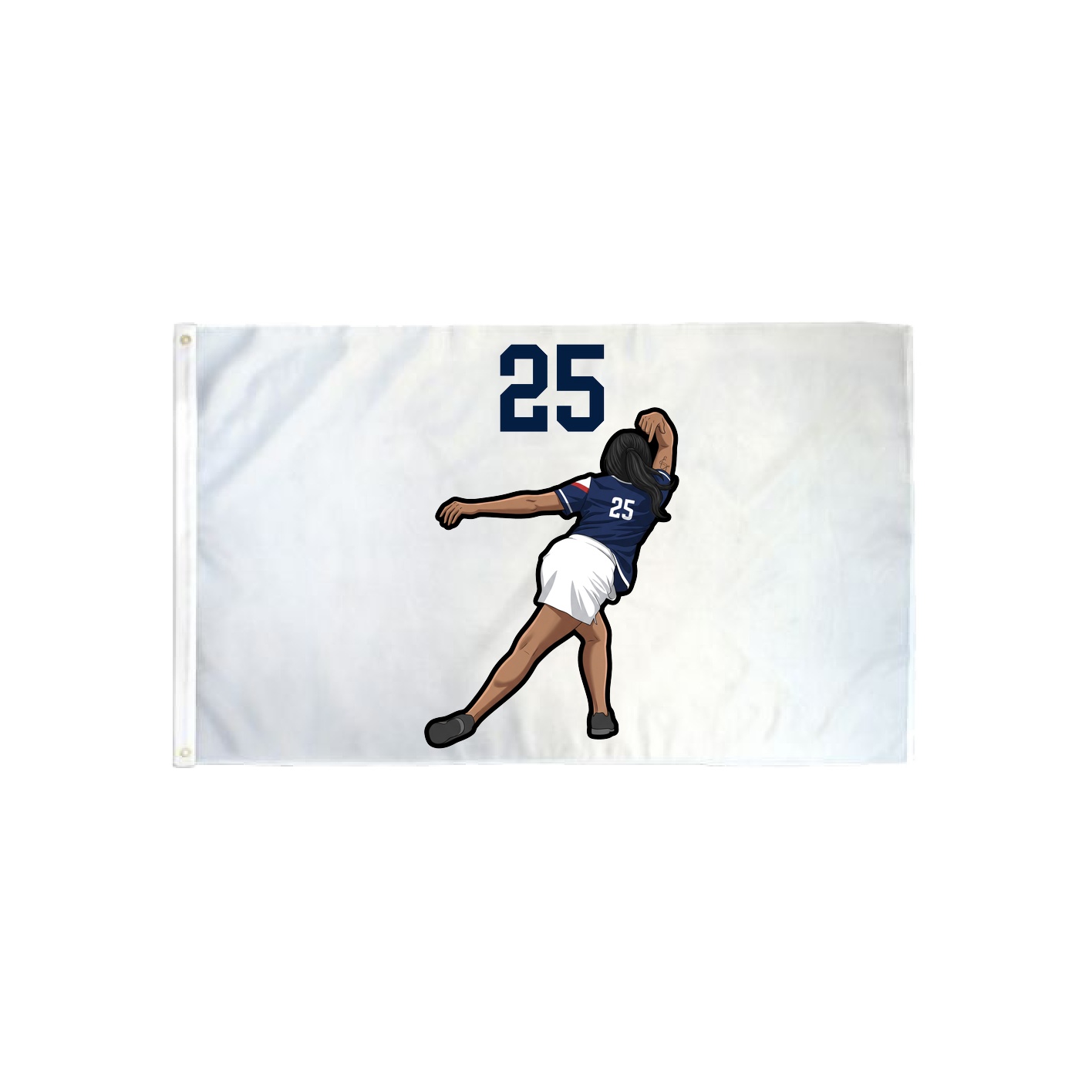 3x5 Flag — Number Top in Classic