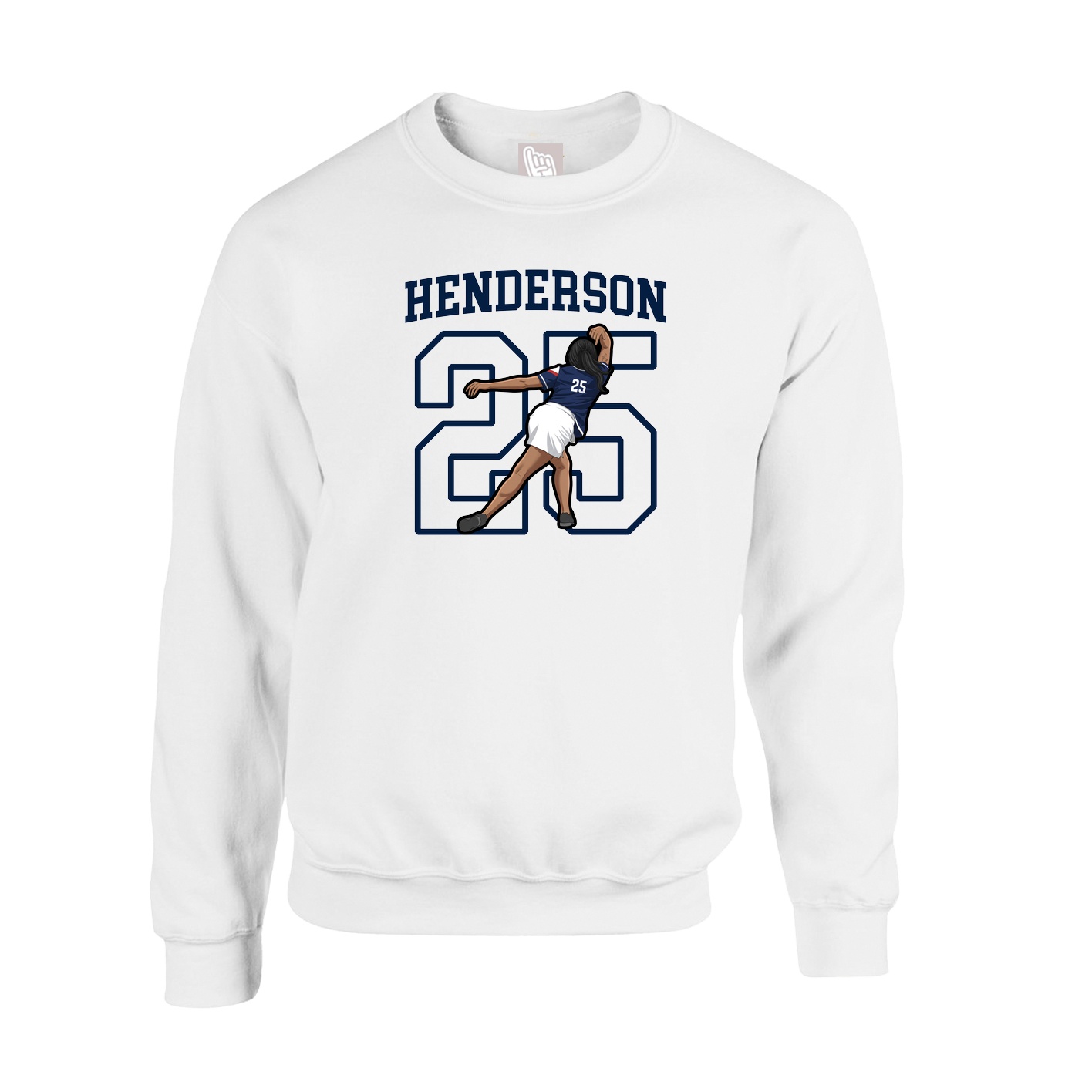 Fleece Crew — Shirsey in White