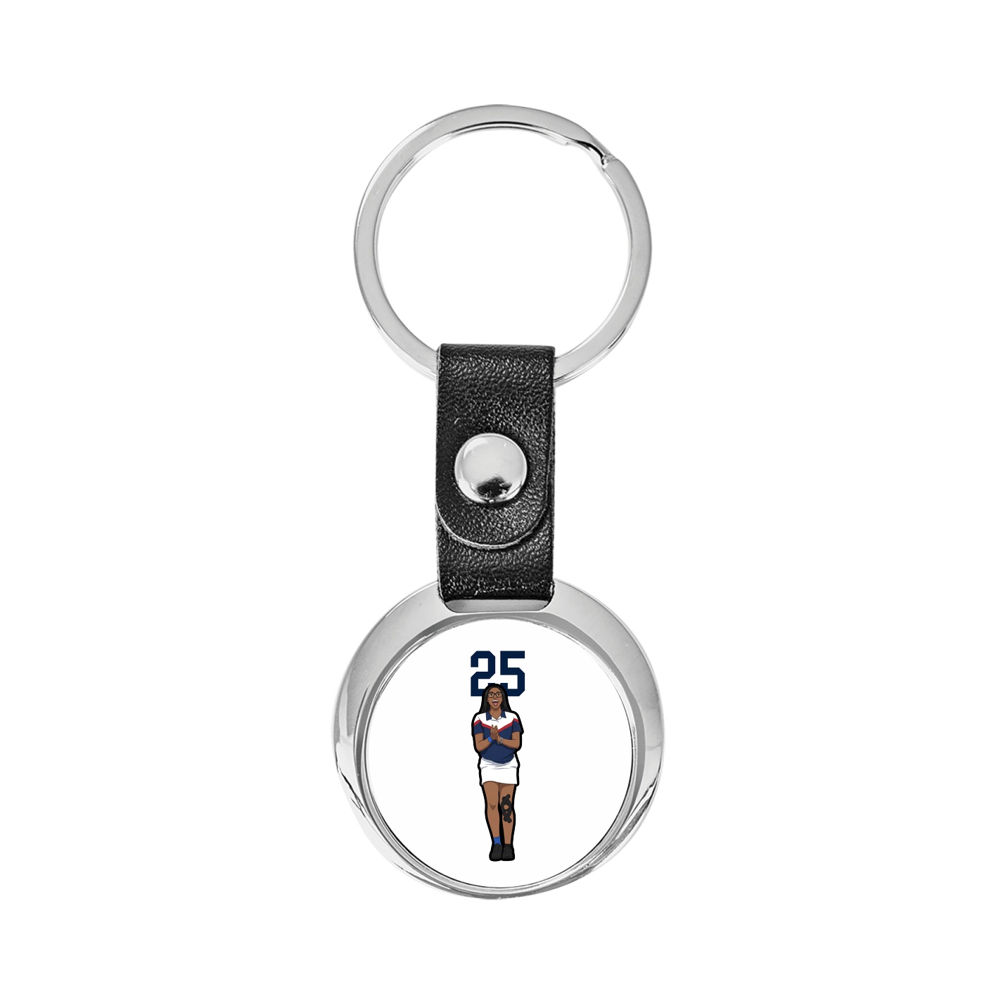 Key Chain — Number Top in Classic