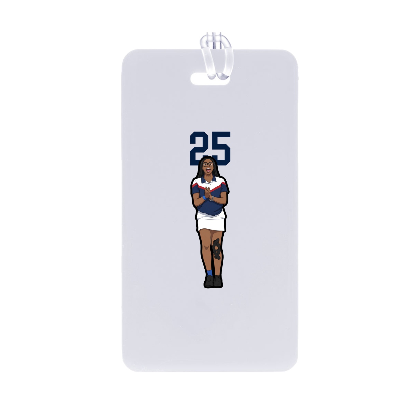Bag Tag — Number Top in Classic