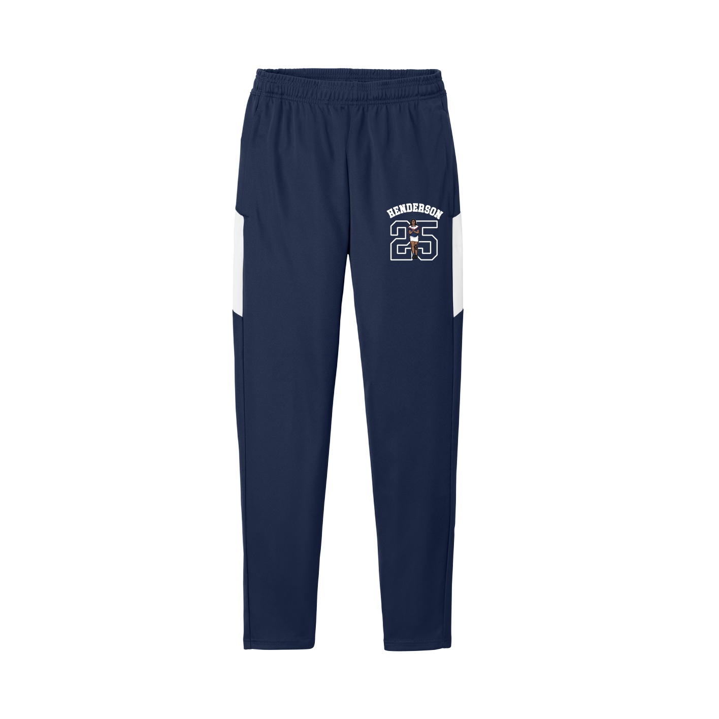 Team Travel Pant — Shirsey Arch in Navy/White