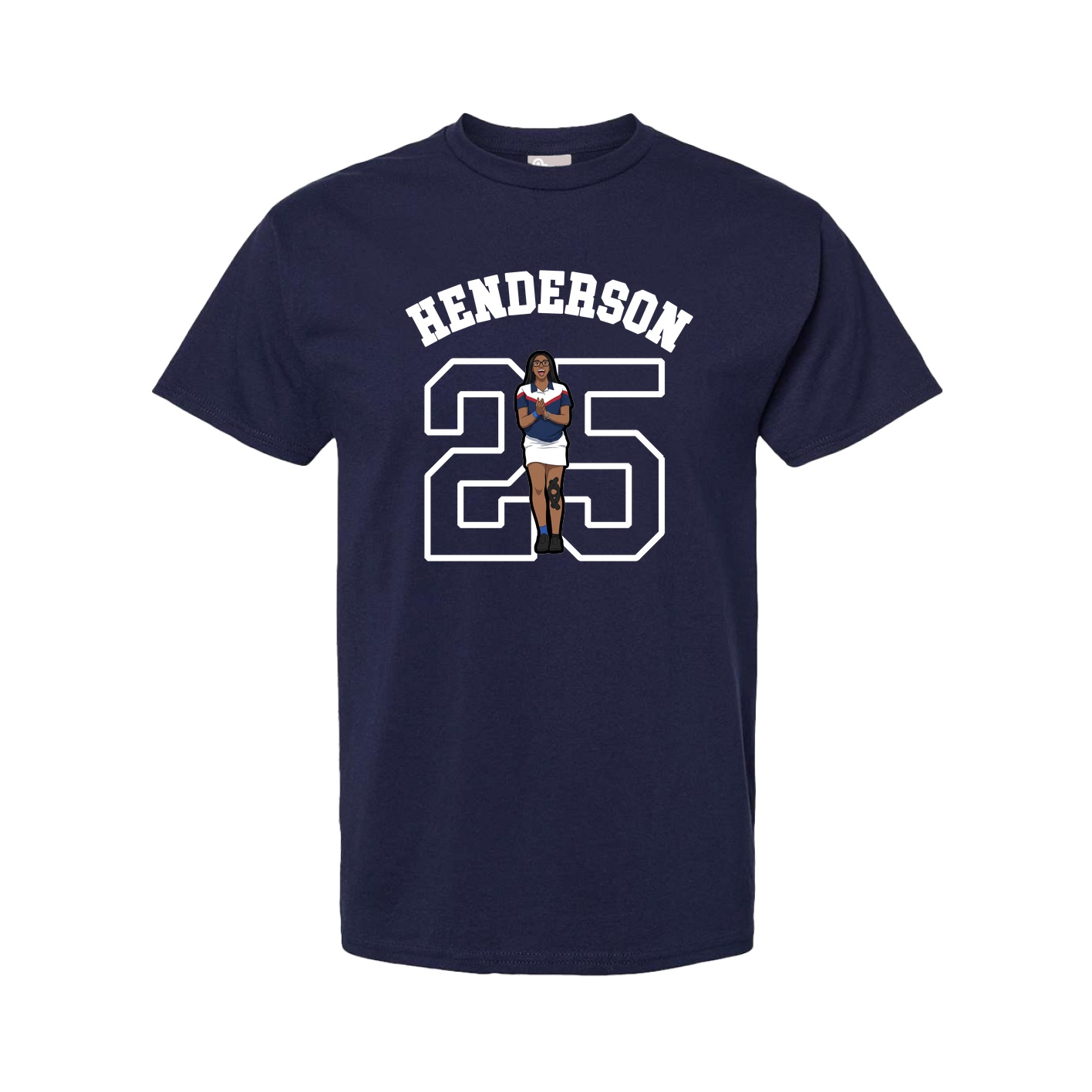Youth Tee — Shirsey Arch in Navy