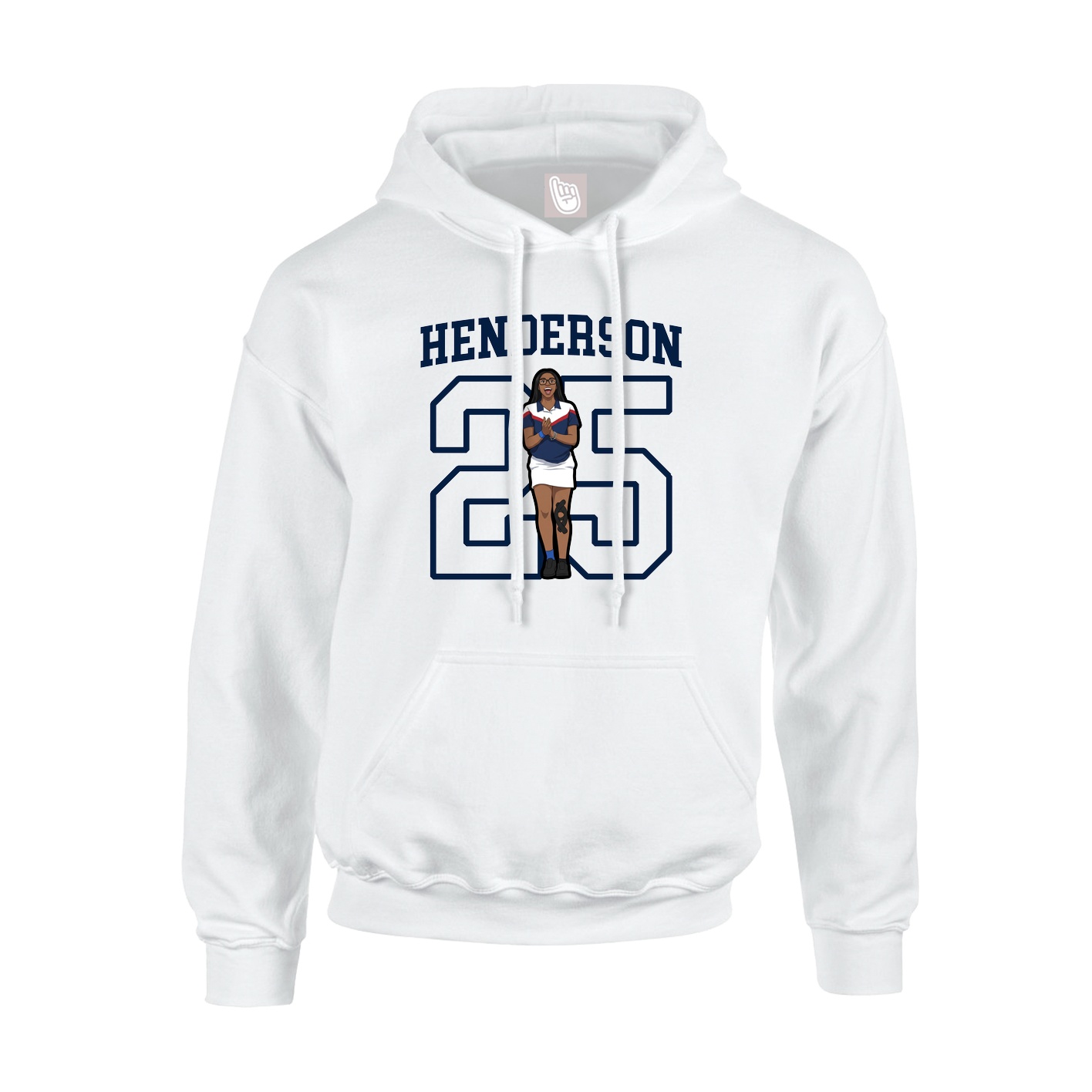 Youth Hoodie — Shirsey in White