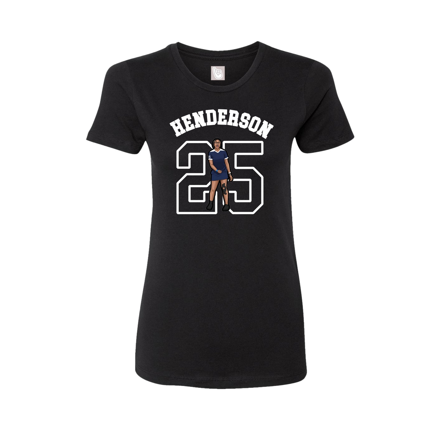 Womens Tee — Shirsey Arch in Black