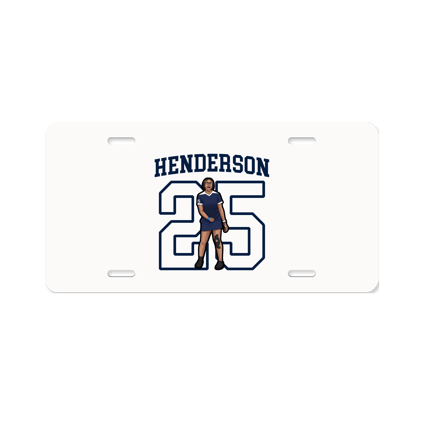 License Plate — Shirsey in Classic