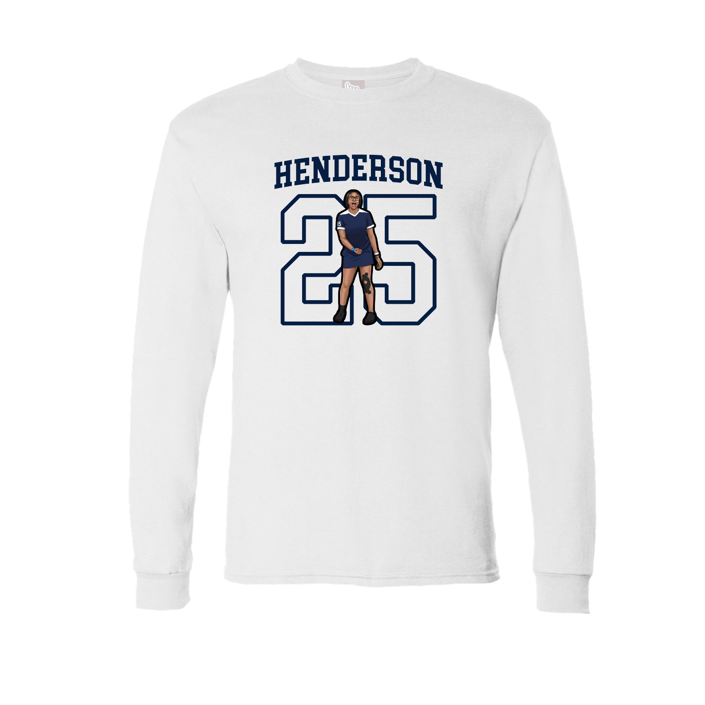 Long Sleeve Tee — Shirsey in White
