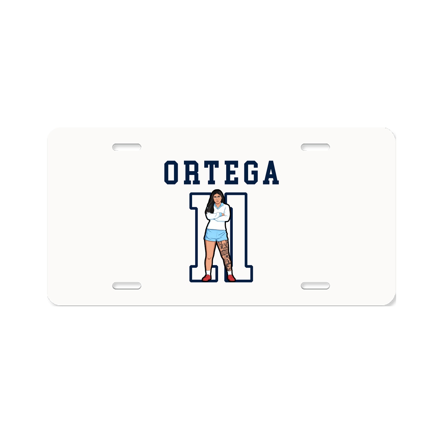 License Plate — Shirsey in Classic