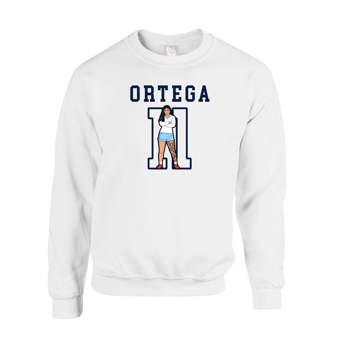 Fleece Crew — Shirsey in White