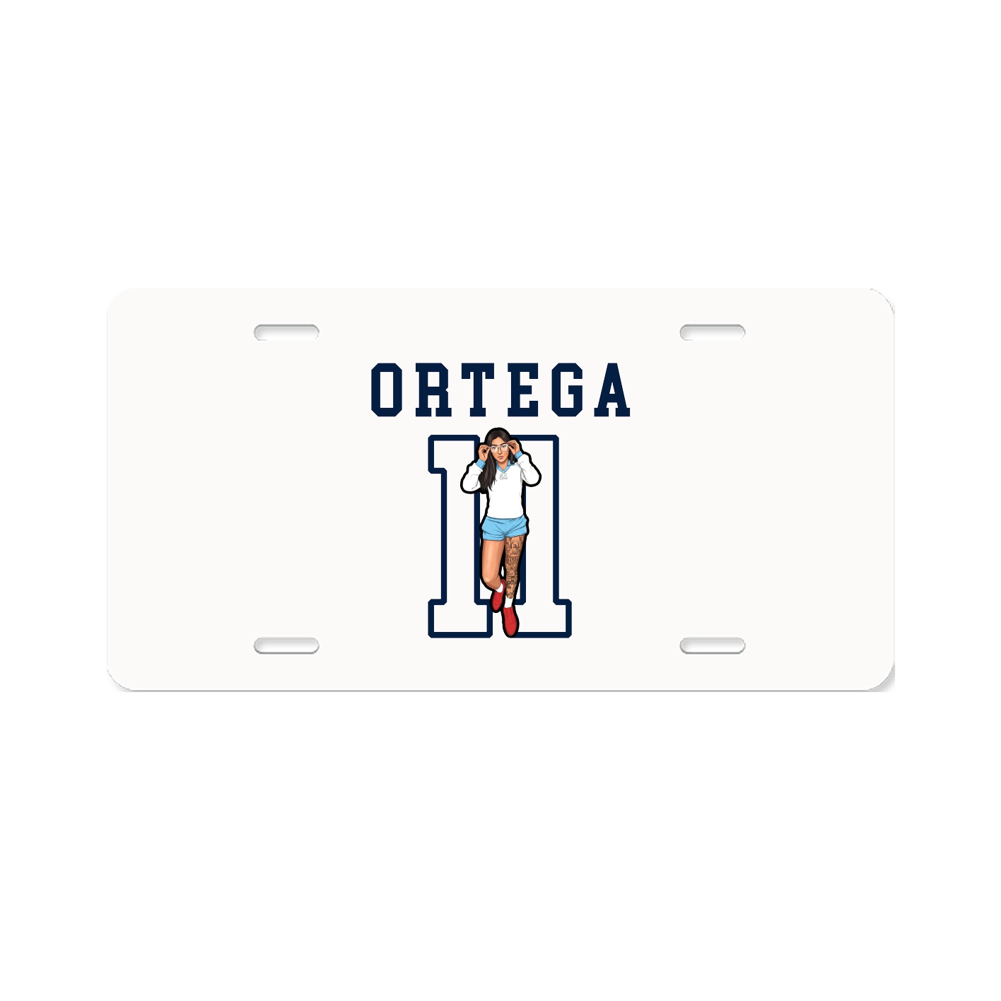 License Plate — Shirsey in Classic