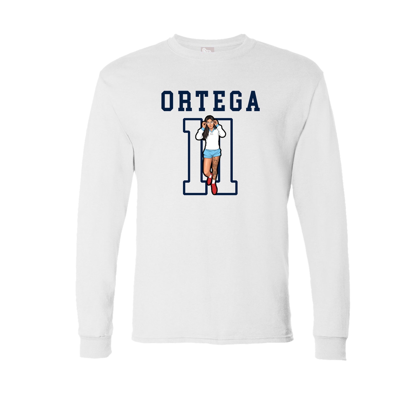 Long Sleeve Tee — Shirsey in White