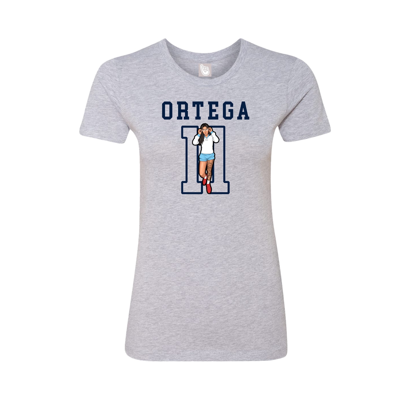 Womens Tee — Shirsey in Grey