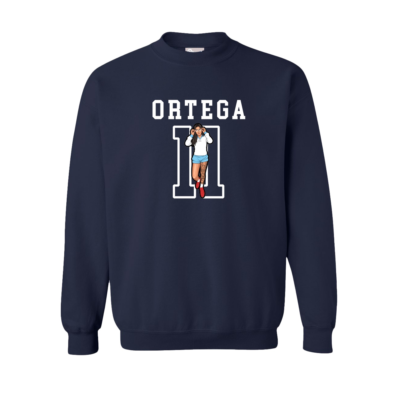 Fleece Crew — Shirsey in Navy