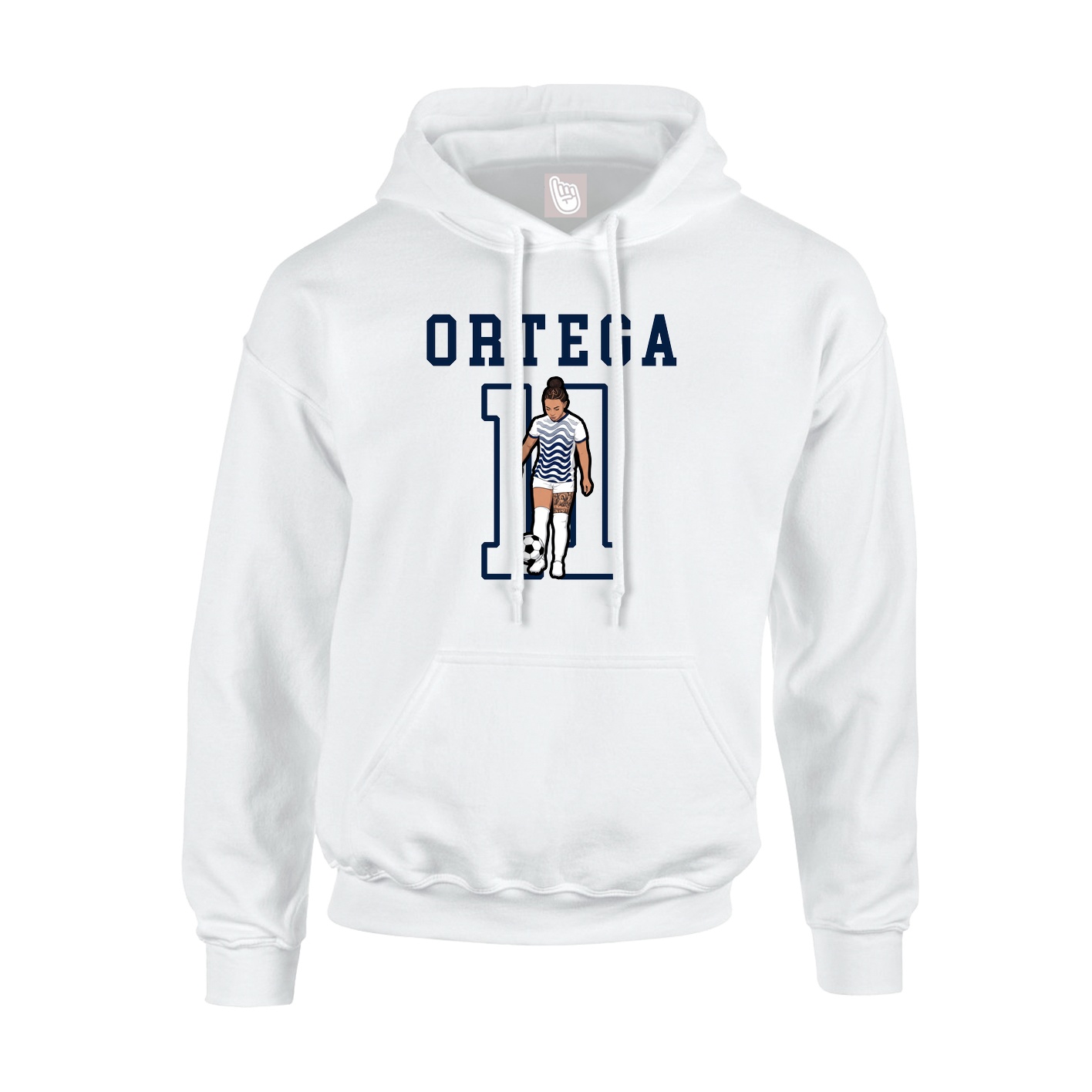 Youth Hoodie — Shirsey in White