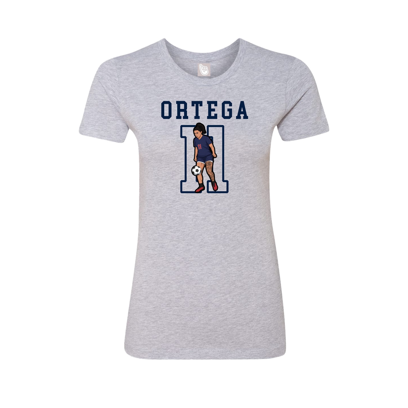 Womens Tee — Shirsey in Grey