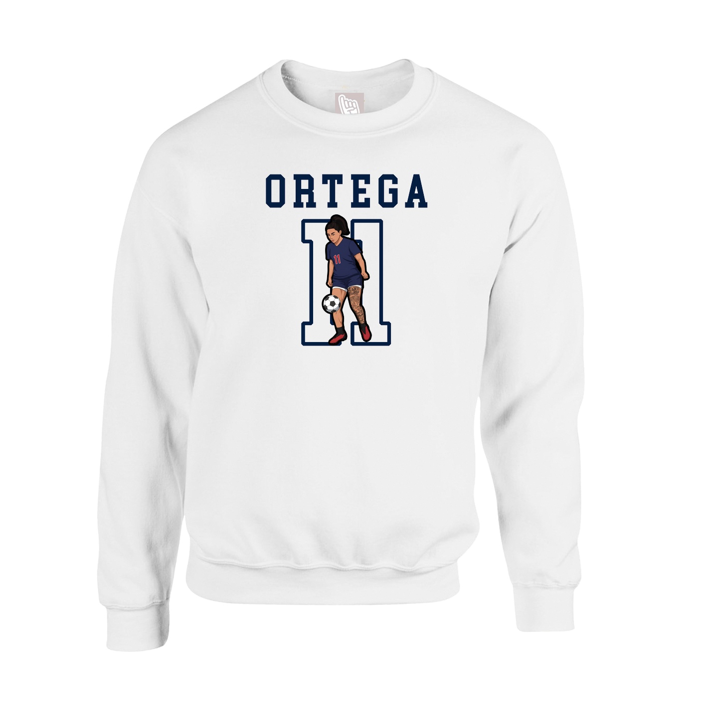 Fleece Crew — Shirsey in White