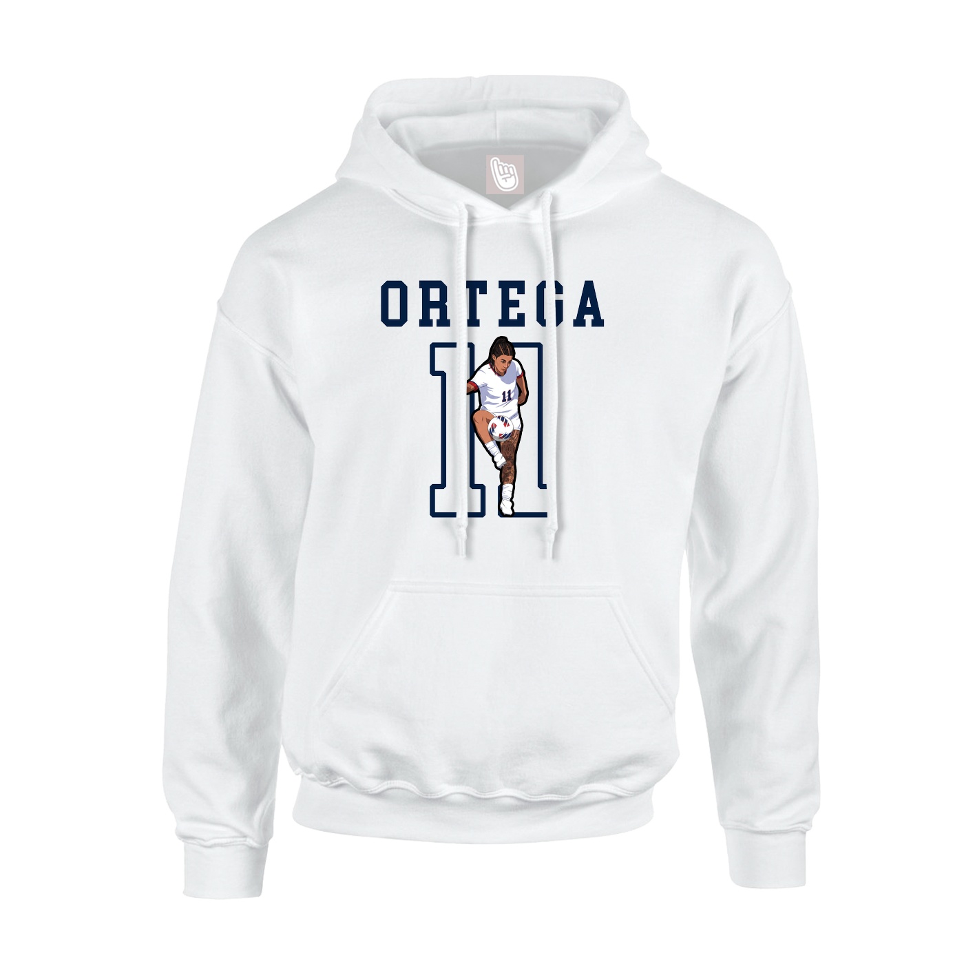 Youth Hoodie — Shirsey in White