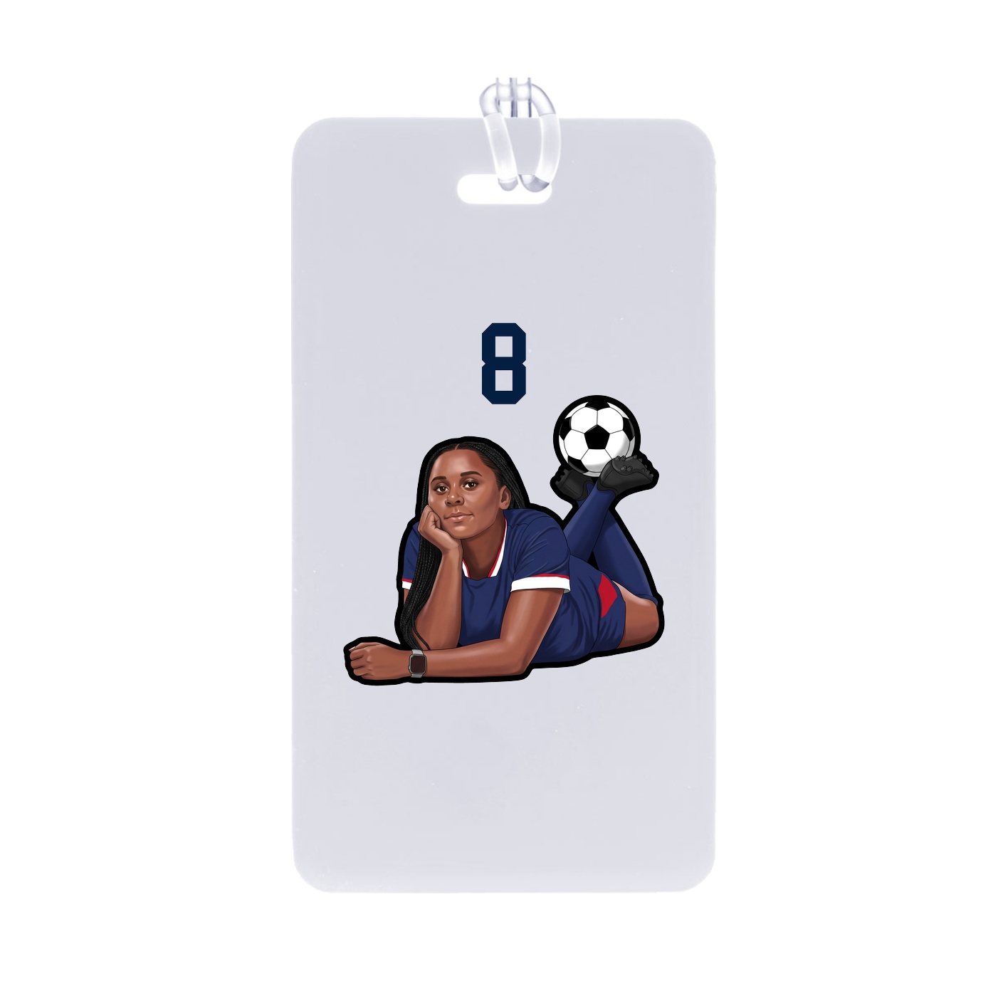 Bag Tag — Number Top in Classic
