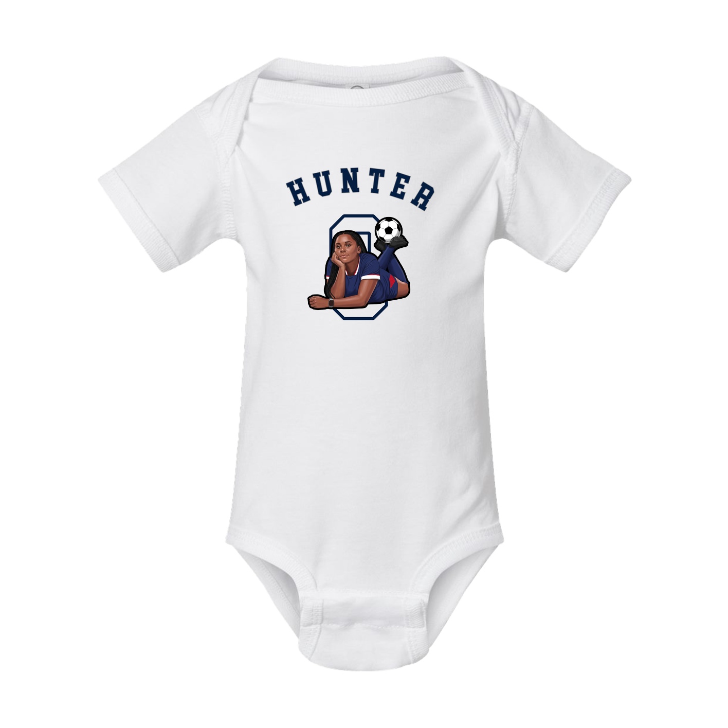 Baby Onesie — Shirsey Arch in White