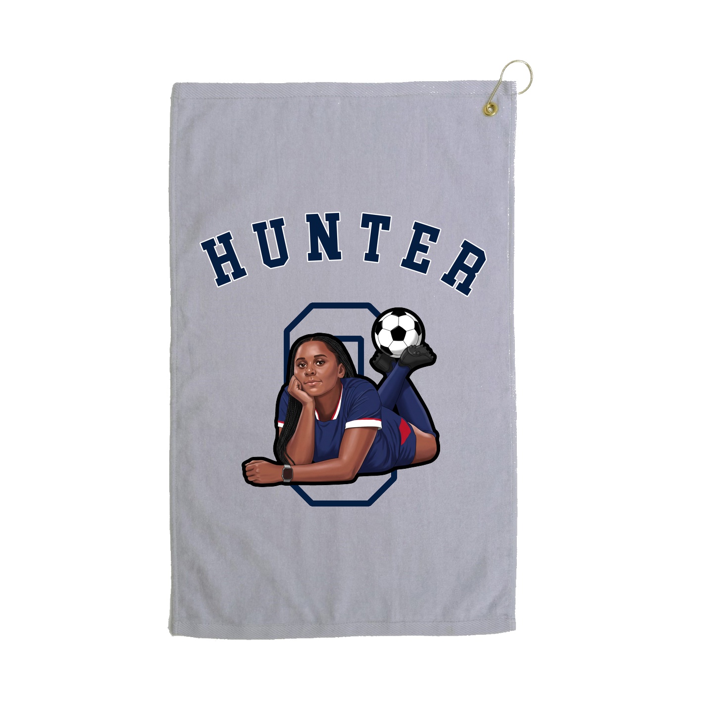 Golf Towel — Shirsey Arch in Grey