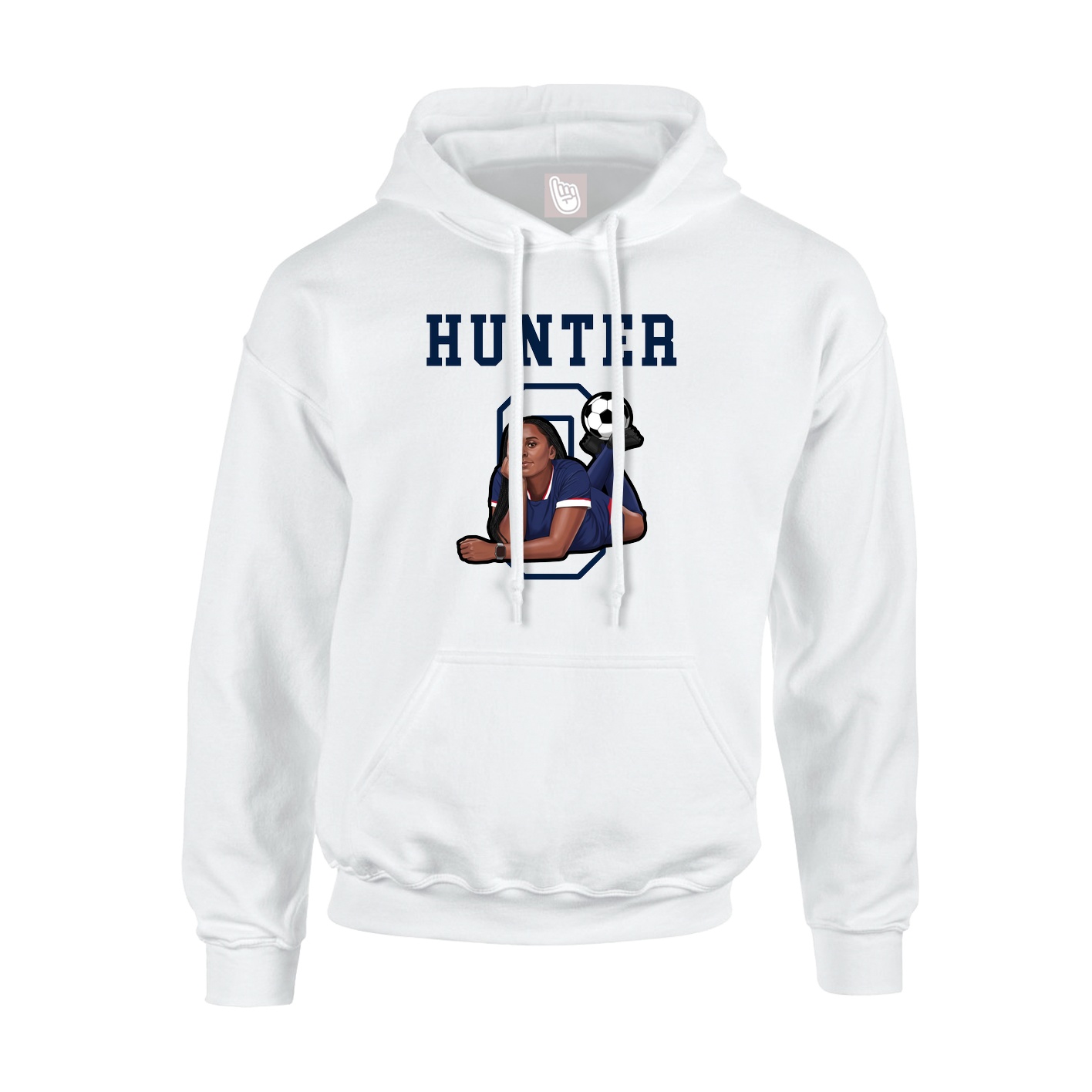 Youth Hoodie — Shirsey in White
