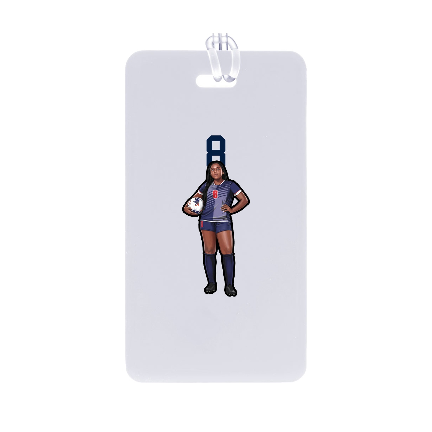 Bag Tag — Number Top in Classic