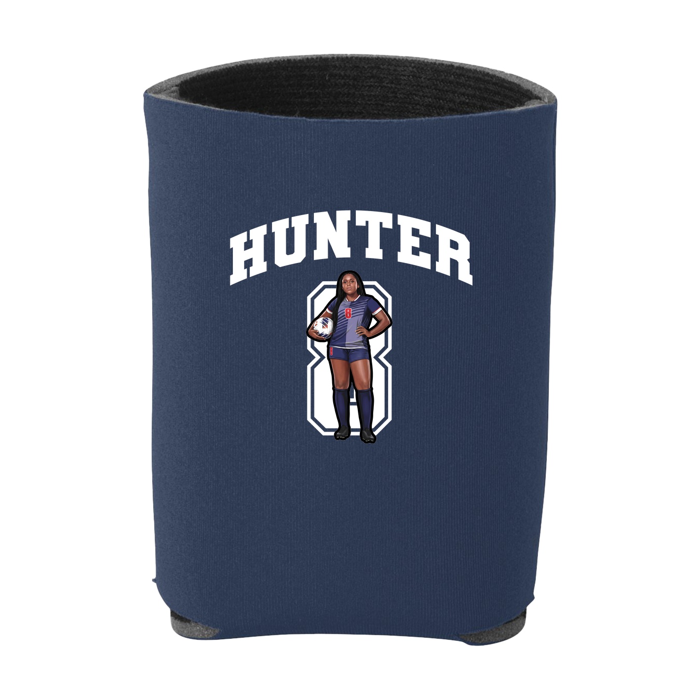 Can Holder — Number in Navy
