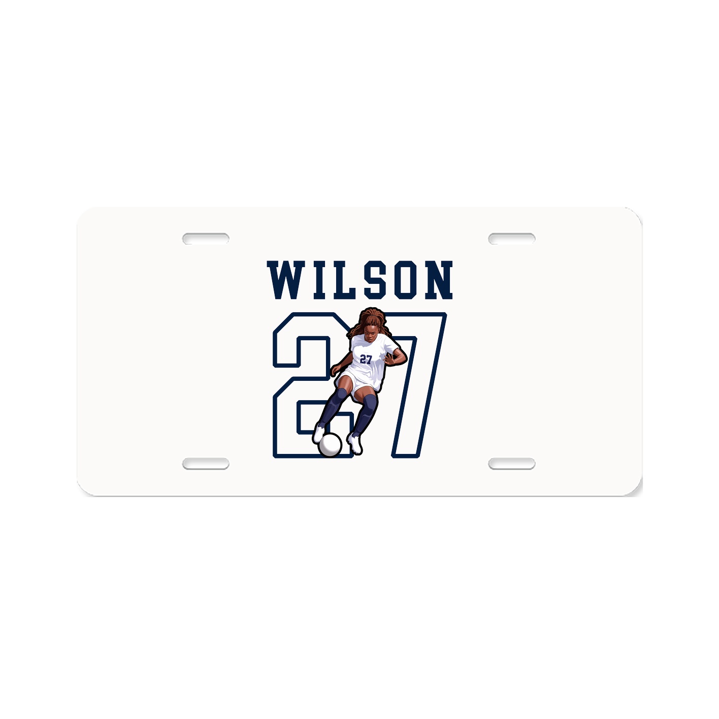 License Plate — Shirsey in Classic