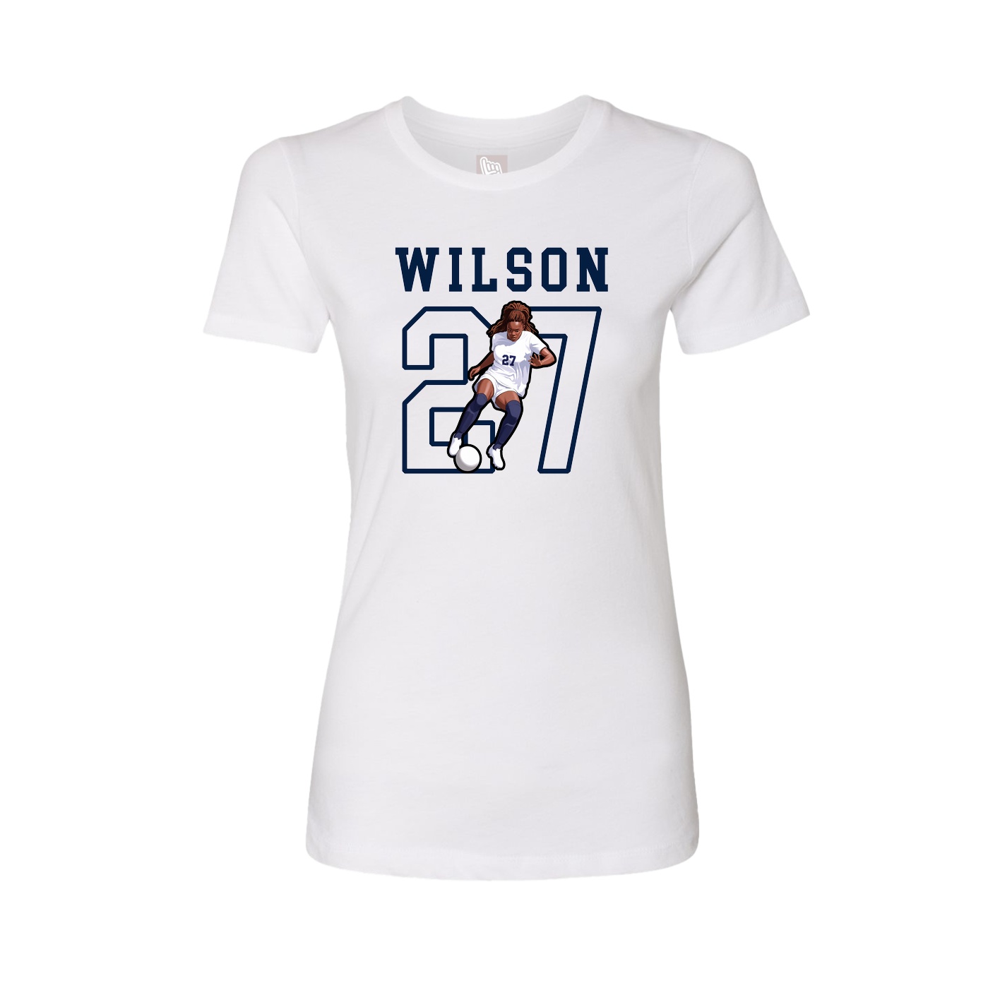Fitted Women's Tee — Shirsey in White