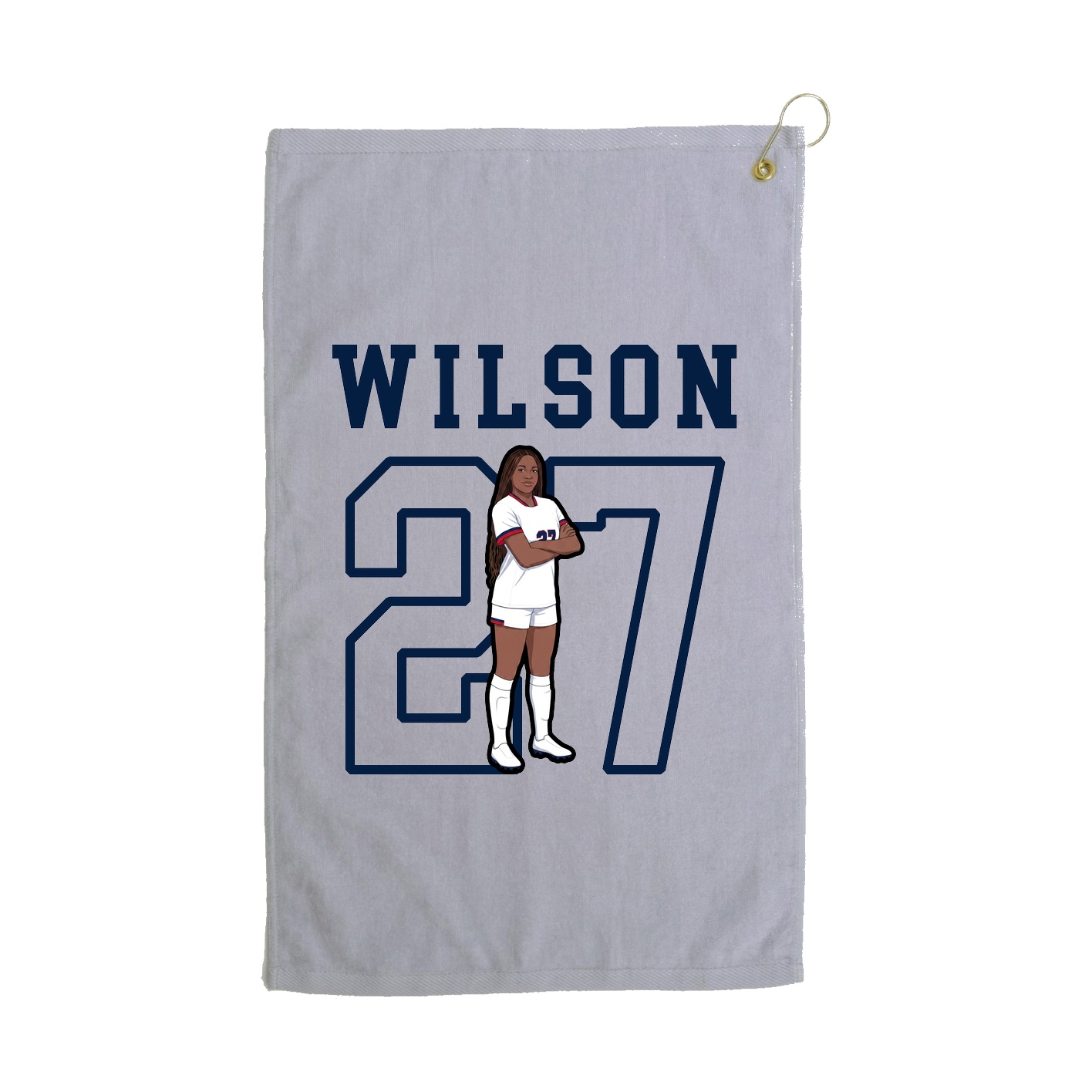 Golf Towel — Shirsey in Grey