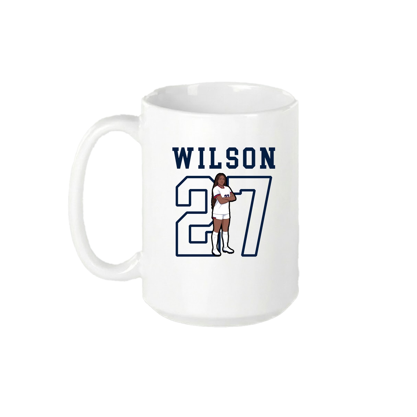 15oz Coffee Mug — Shirsey in White