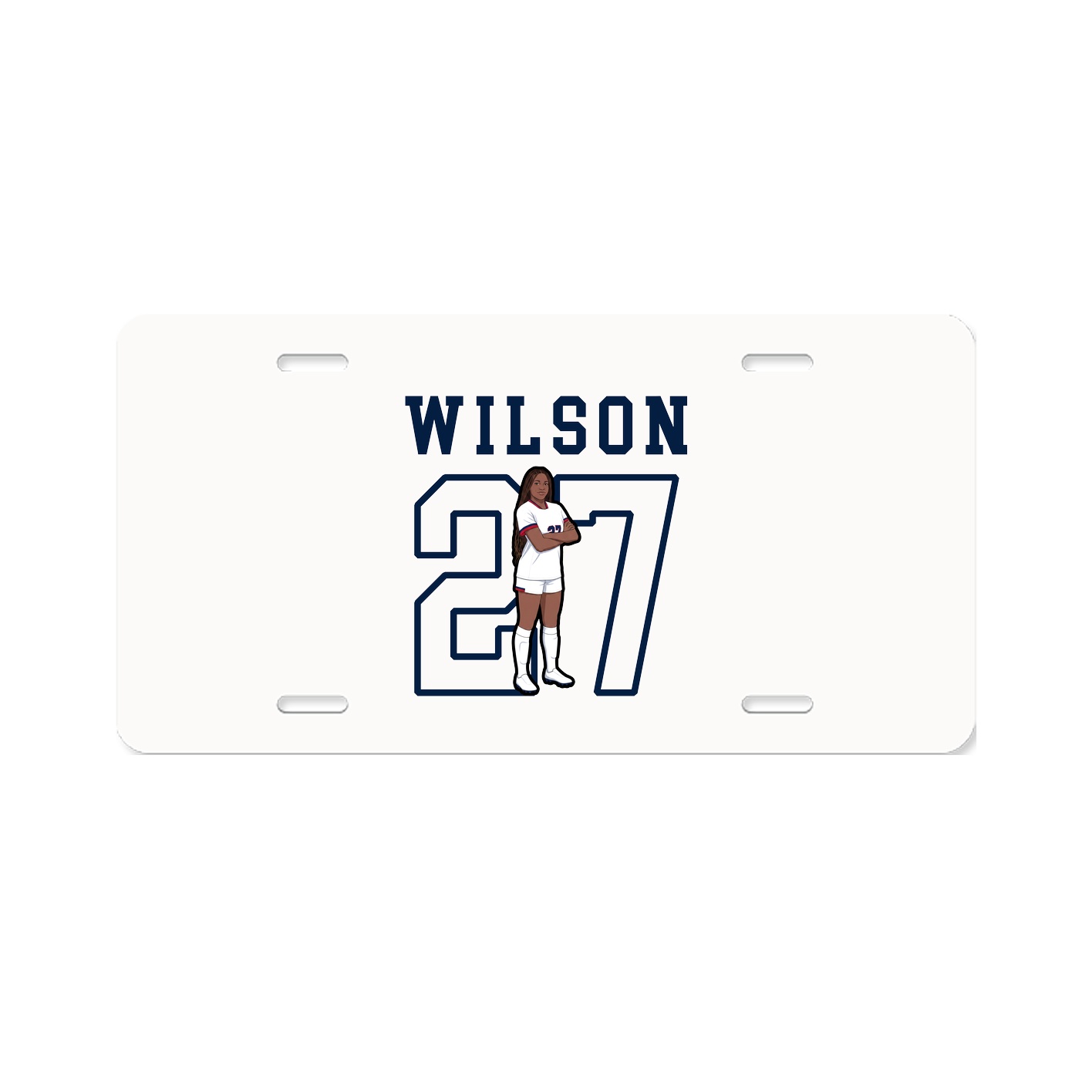 License Plate — Shirsey in Classic