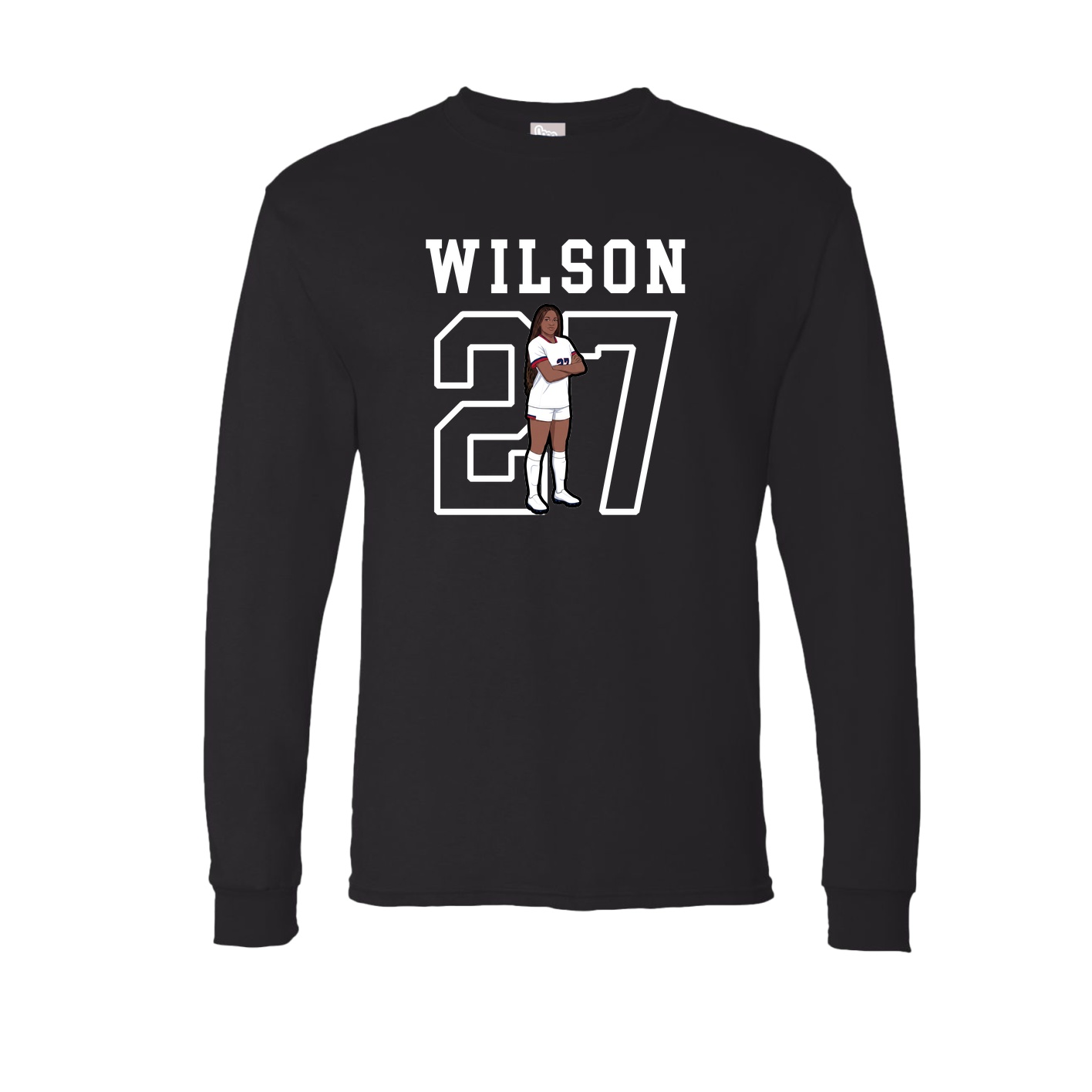 Long Sleeve Tee — Shirsey in Black