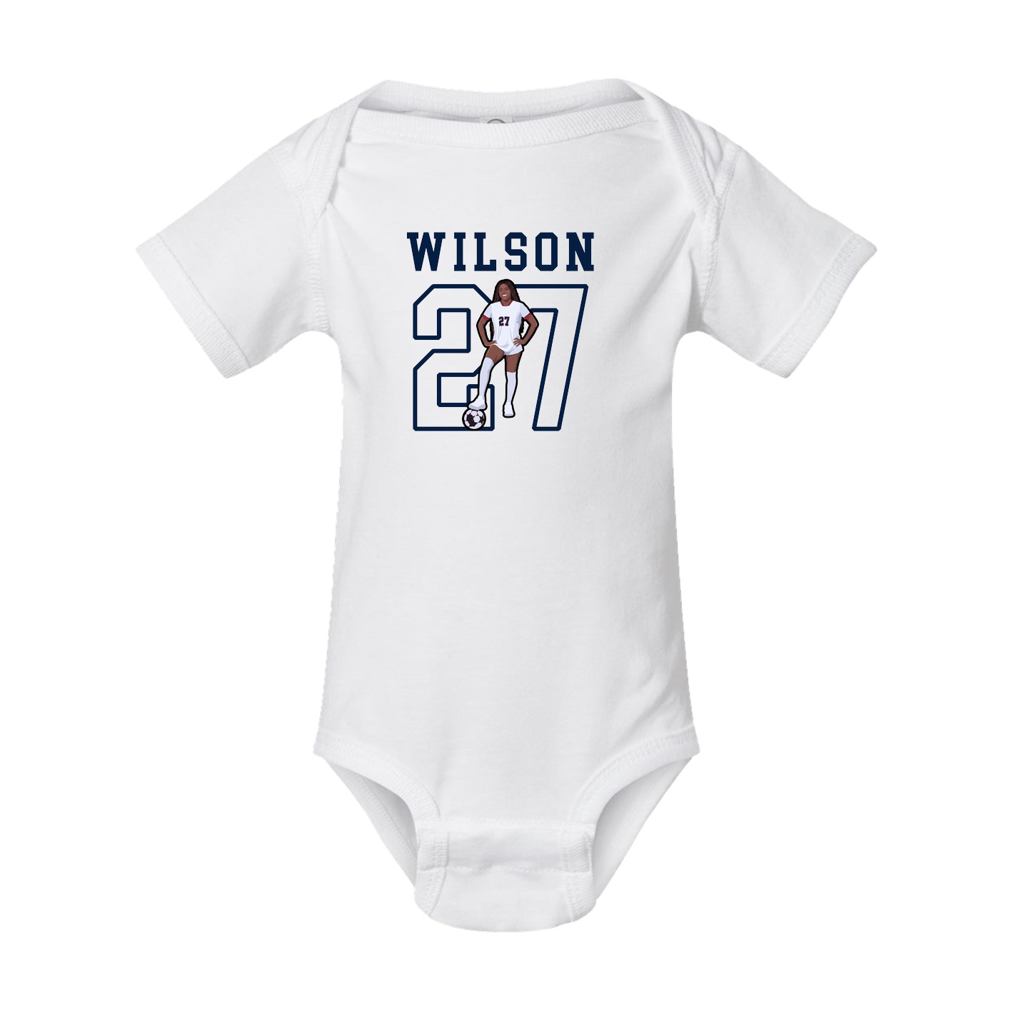 Baby Onesie — Shirsey in White