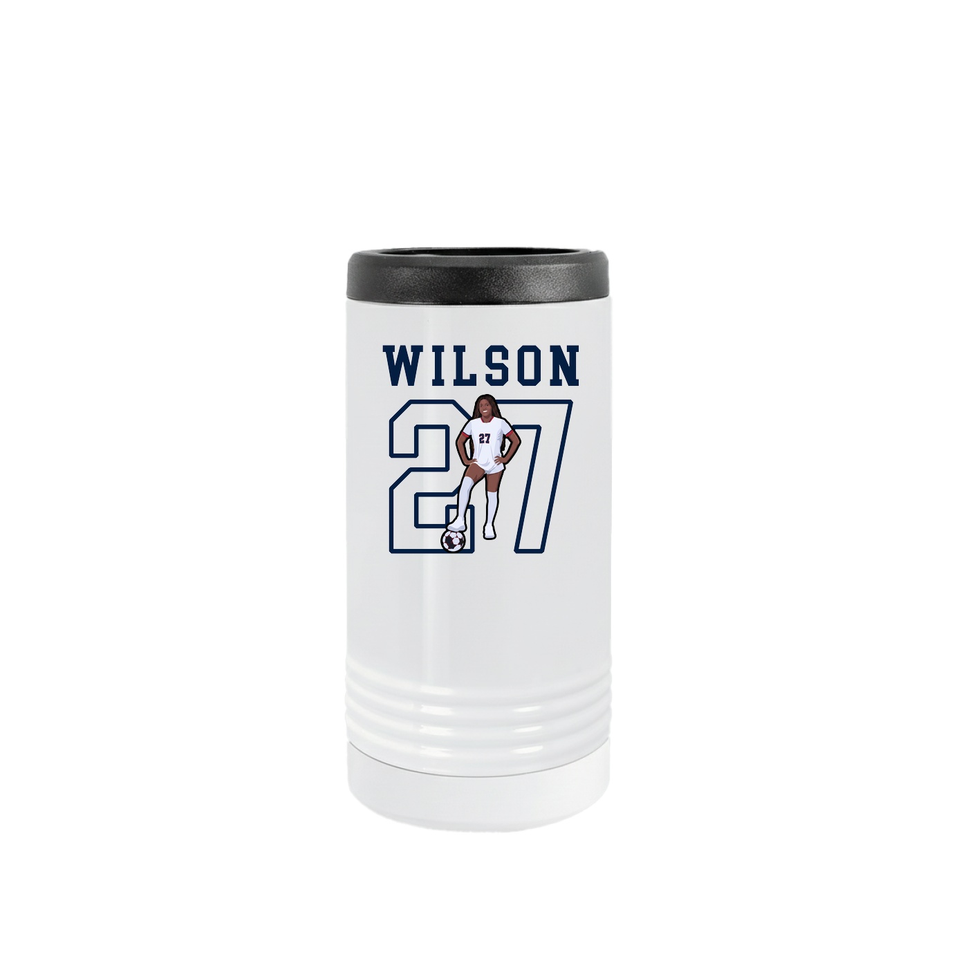 Slim Beverage Holder — Shirsey in White