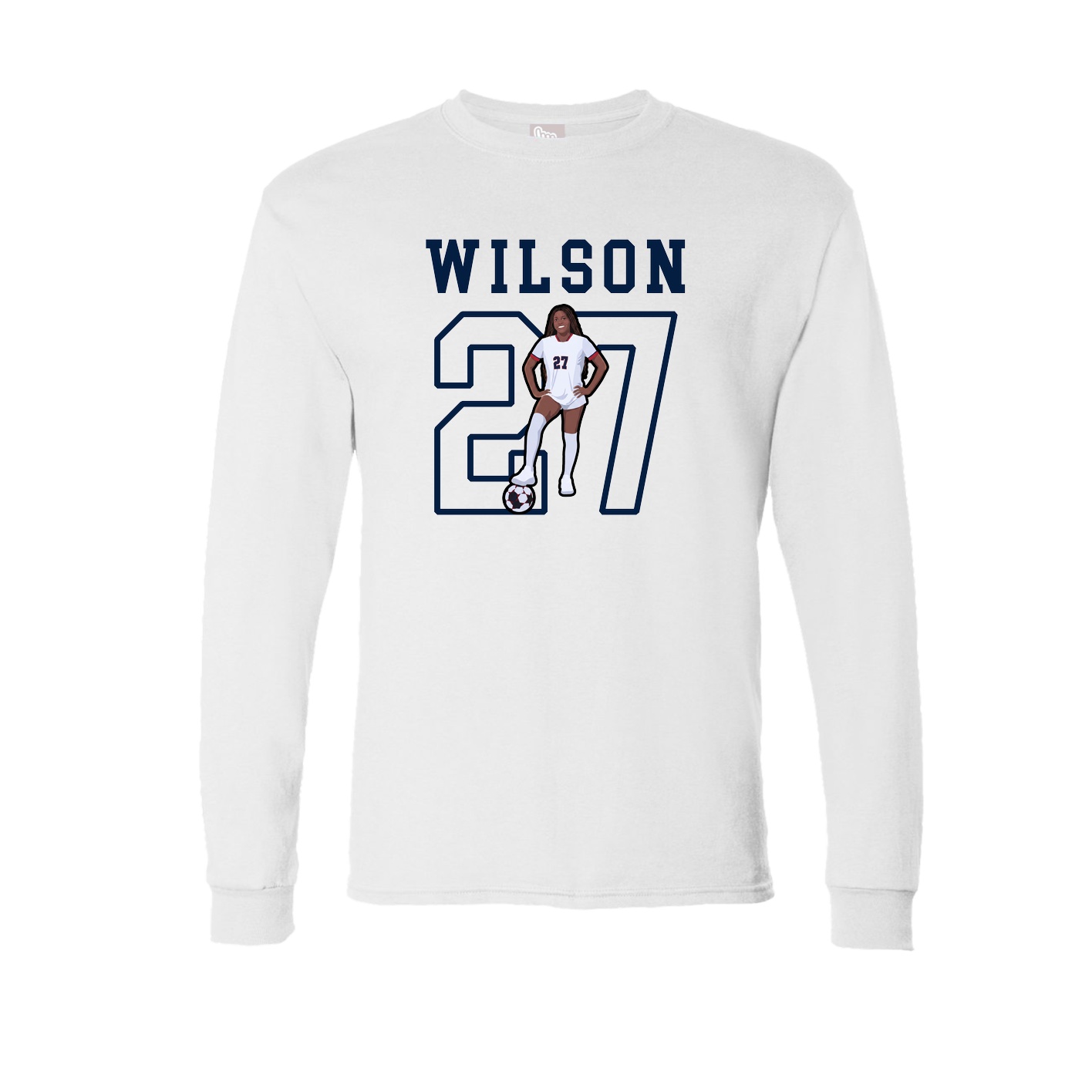 Long Sleeve Tee — Shirsey in White