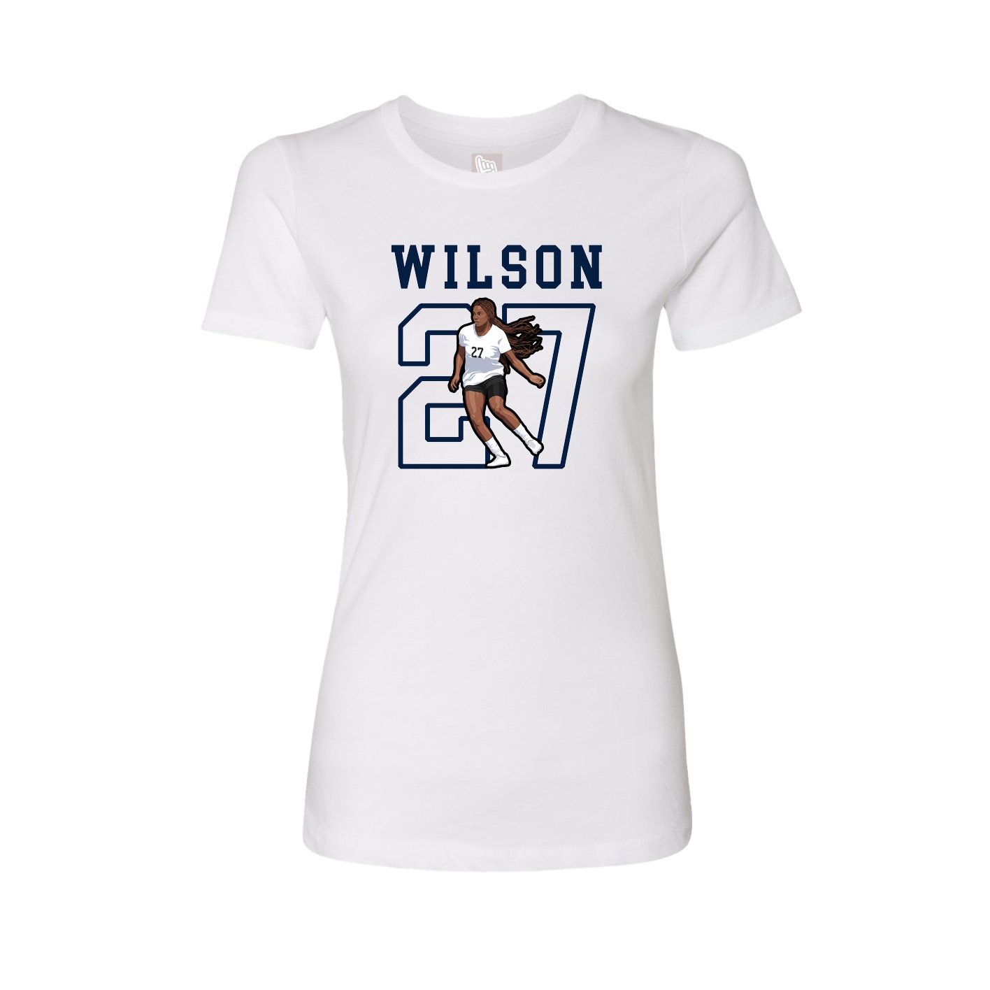 Fitted Women's Tee — Shirsey in White