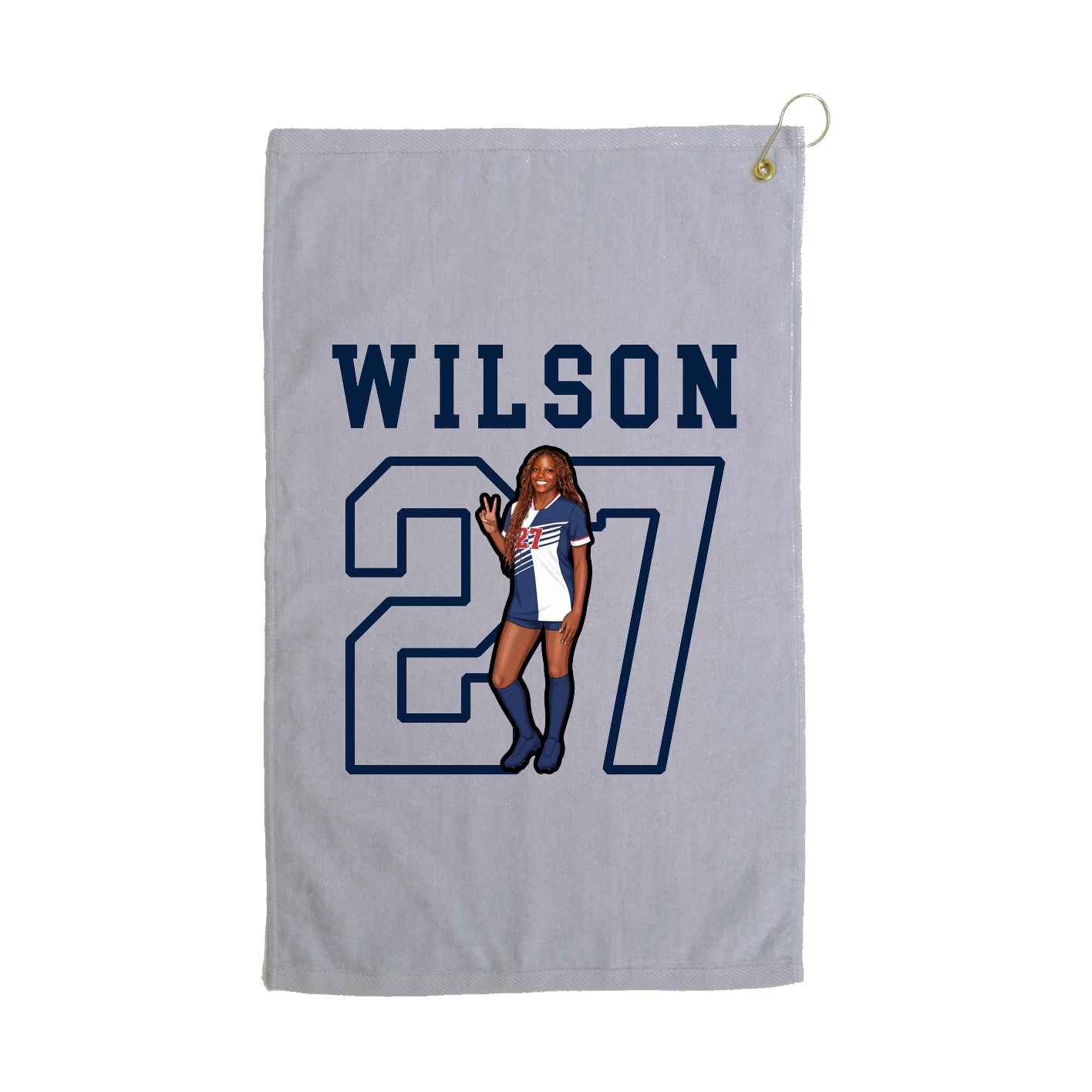 Golf Towel — Shirsey in Grey