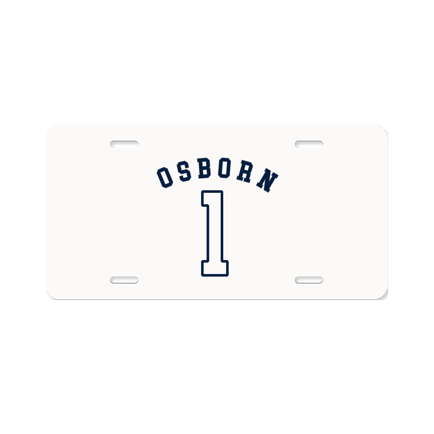 License Plate — Shirsey Arch in Classic