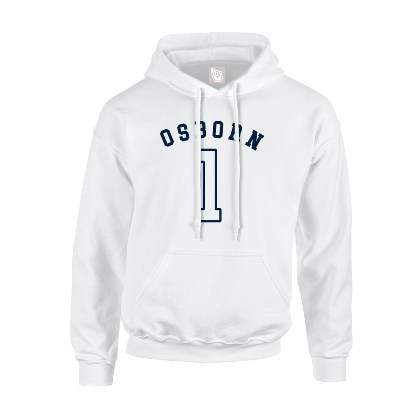 Hoodie — Shirsey Arch in White