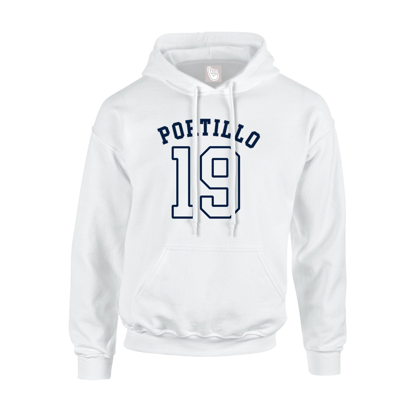 Hoodie — Shirsey Arch in White