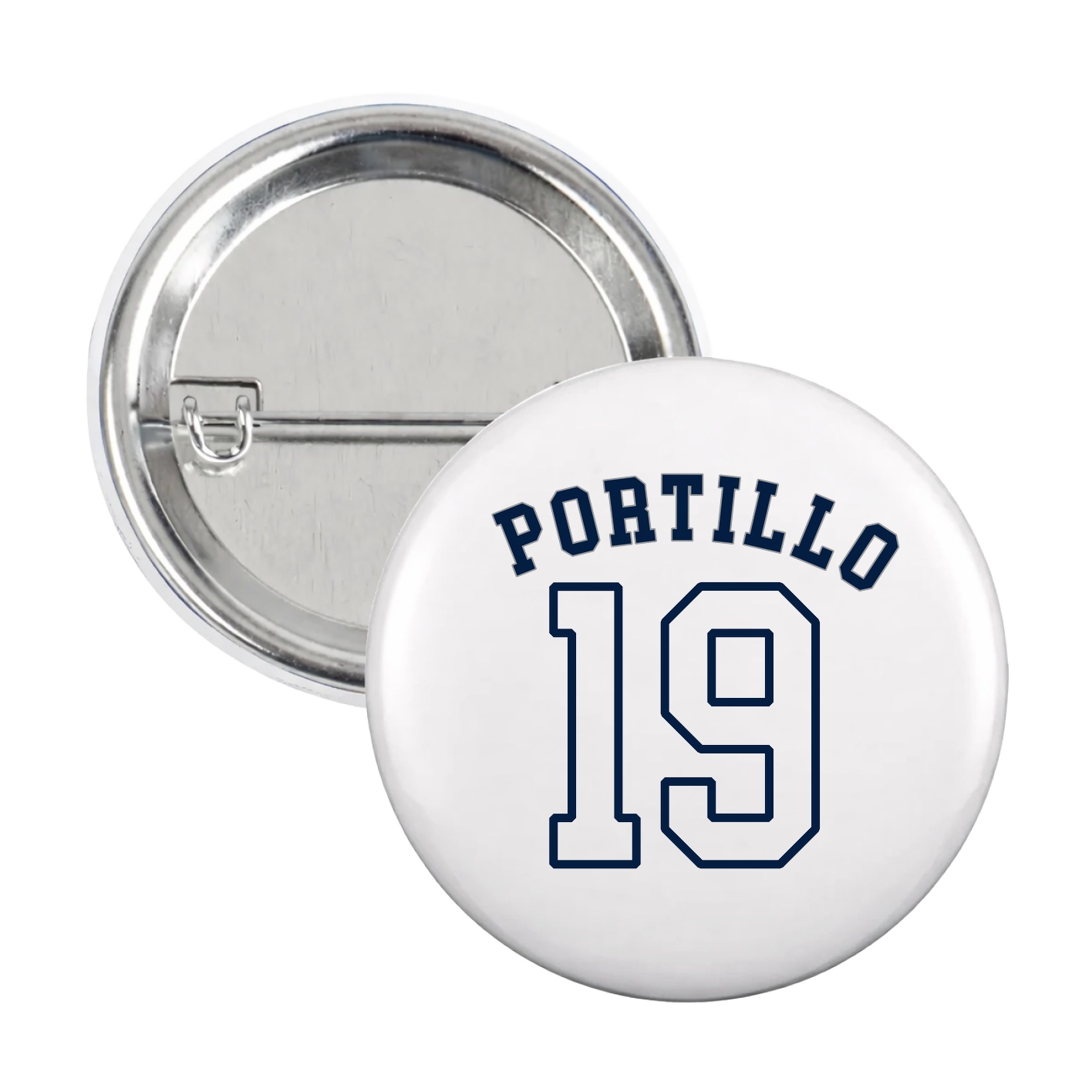 Game Day Button — Shirsey Arch in White
