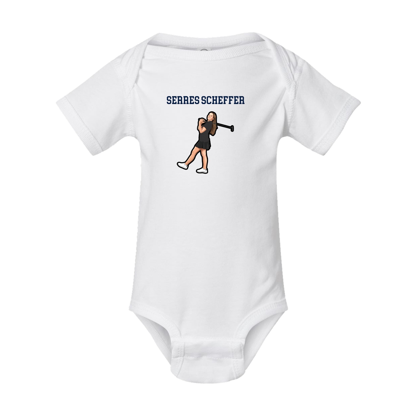 Baby Onesie — Shirsey in White