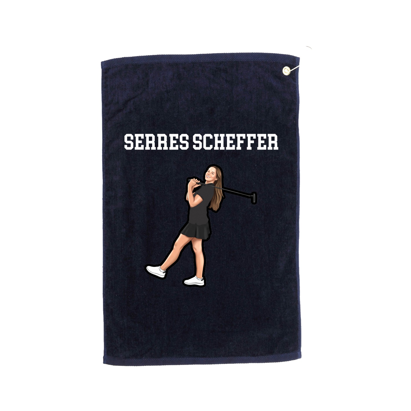 Golf Towel — Shirsey in Navy