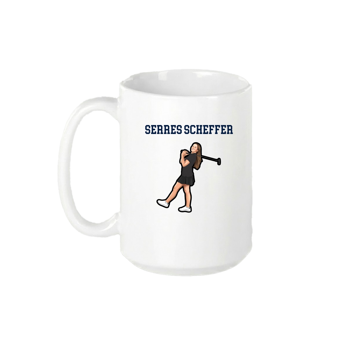 15oz Coffee Mug — Shirsey in White