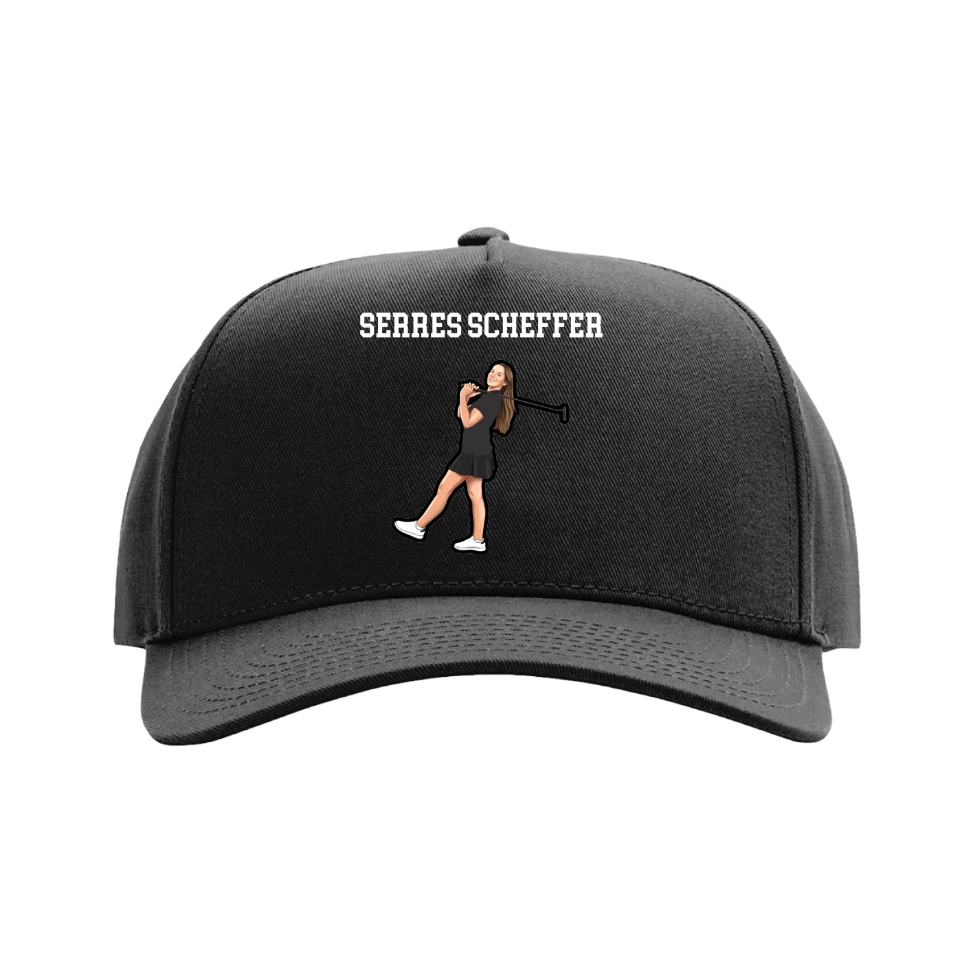 Full Fabric Five-Panel Champ Cap